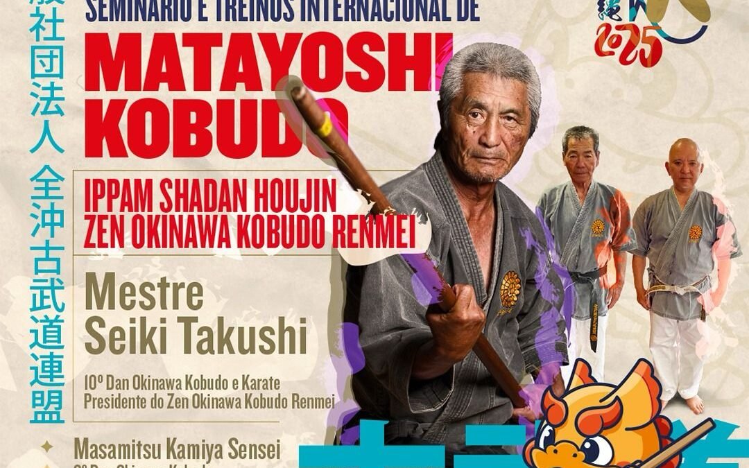 8º Seminário Internacional Jyureikan Brasil – Mestres da Zen Okinawa Kobudo Renmei (Okinawa, Japão)