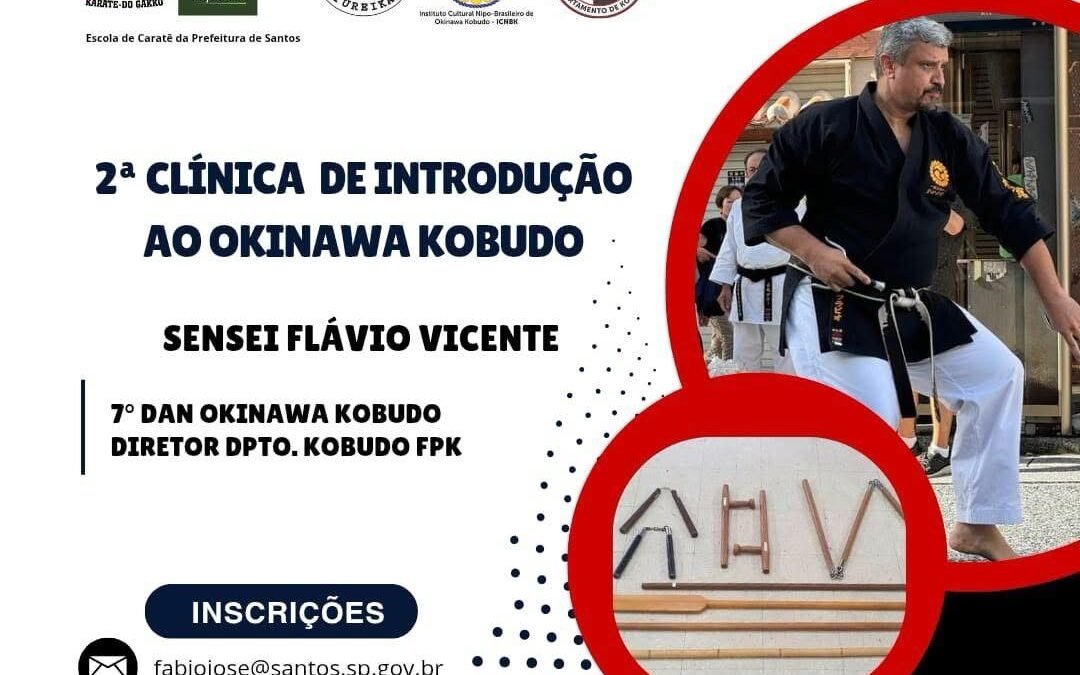 2ª Clínica de Introdução ao Okinawa Kobudo em Santos/SP