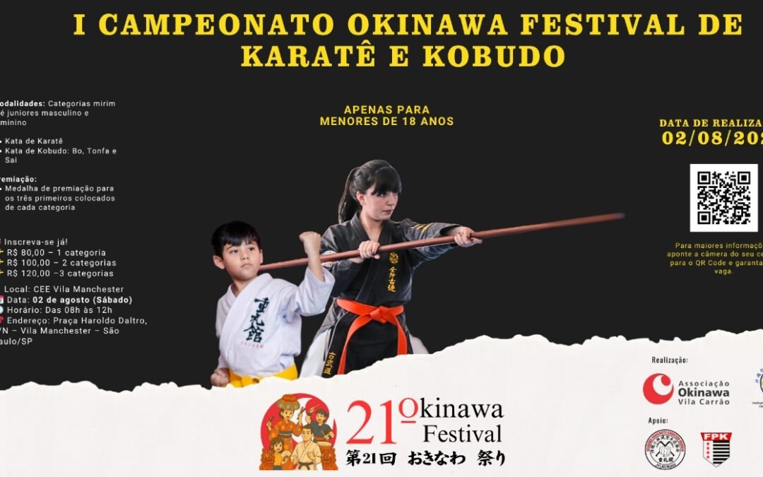 I Campeonato Okinawa Festival de Karate e Kobudo