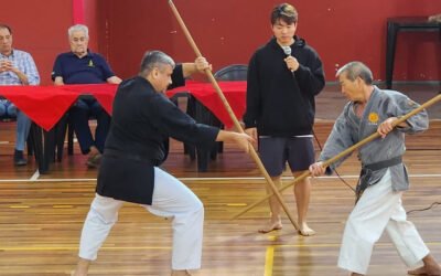 Clube Internacional de Regatas sedia o primeiro dia de seminário com os Mestres do Japão da Zen Okinawa Kobudo Renmei